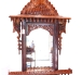 Mirror Jharoka wooden Global wood decor