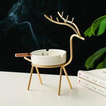 Ashtray Deer design