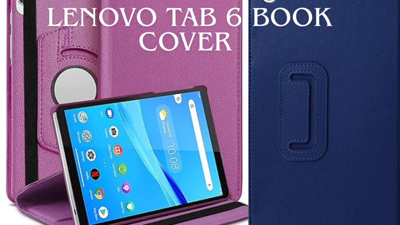 Lenovo Tab 6 Book Cover